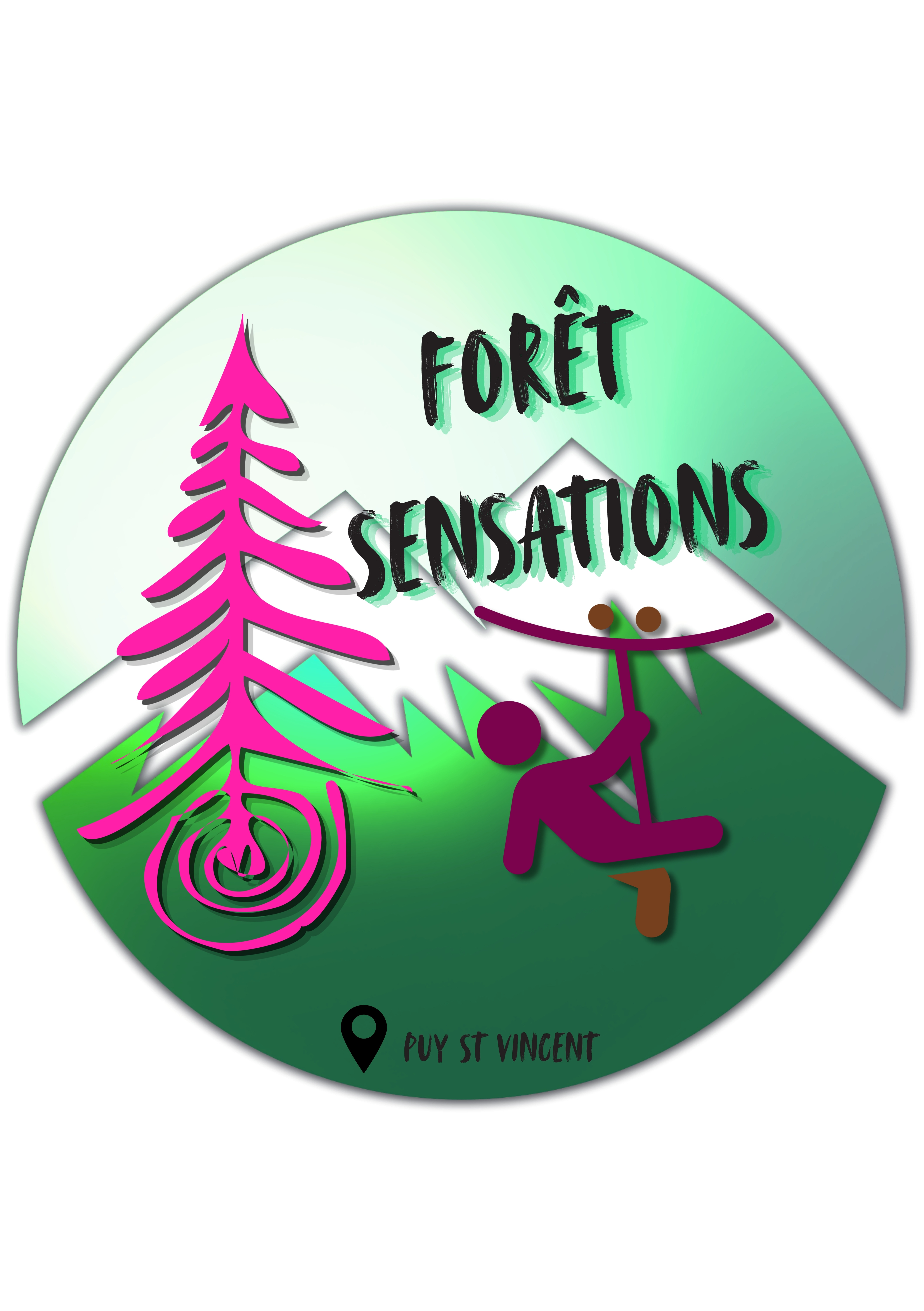 Forêt Sensations – Parcours acrobatiques en hauteur à Puy Saint Vincent, Hautes Alpes